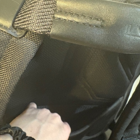 🎒 TUMI Voyage Backpack | Gray & Black with Orange Accents - Picture 9 of 16